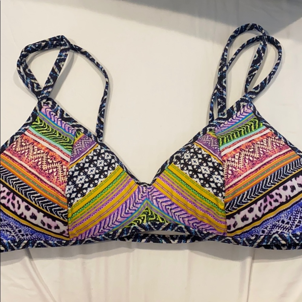 JETS JESSIKA ALLEN COLORFUL BATHINGSUIT!!!